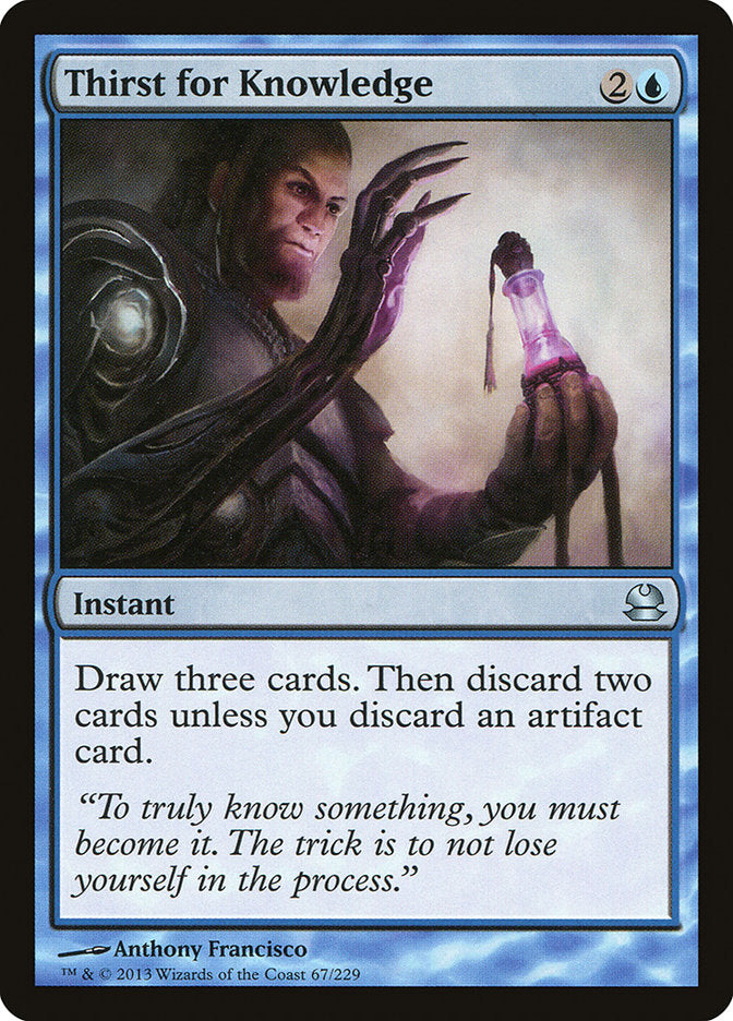 Thirst for Knowledge [Modern Masters] | Deep Dive Games St. Marys