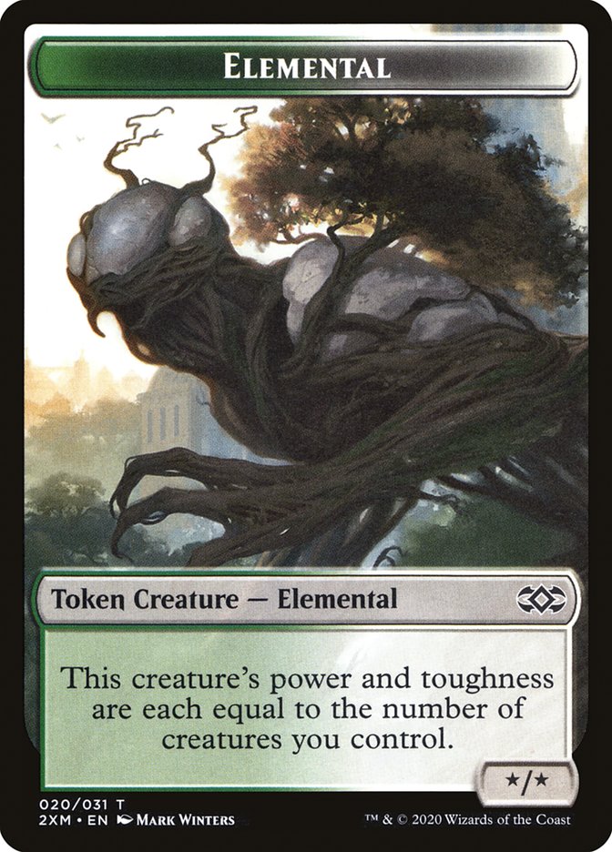 Ape // Elemental Double-Sided Token [Double Masters Tokens] | Deep Dive Games St. Marys