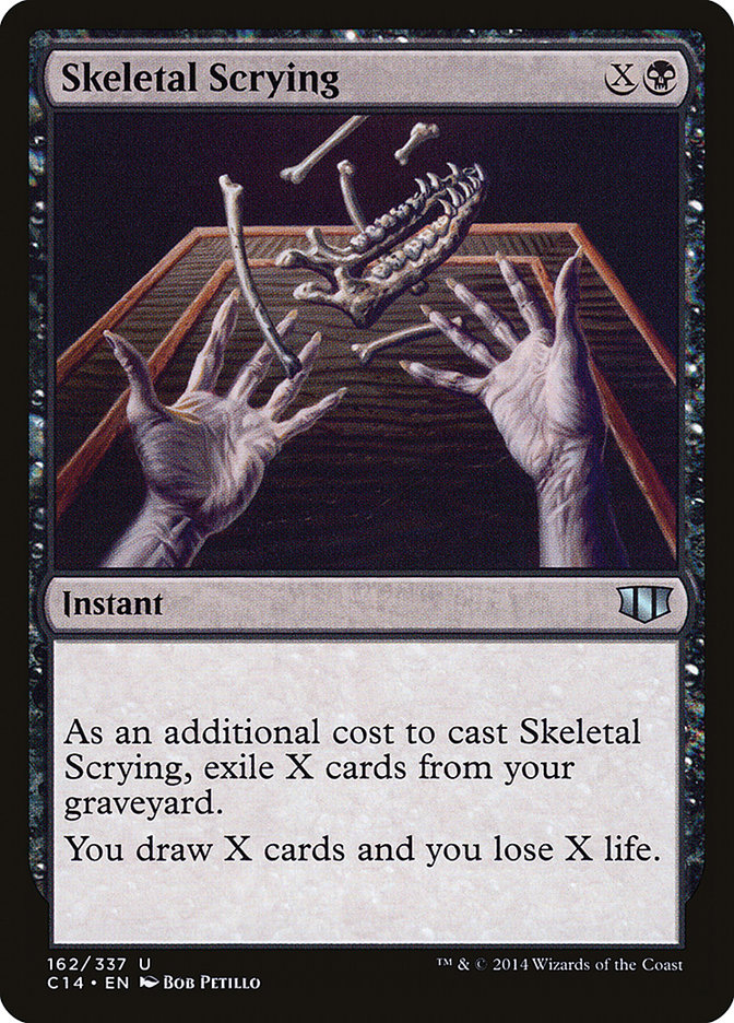 Skeletal Scrying [Commander 2014] | Deep Dive Games St. Marys