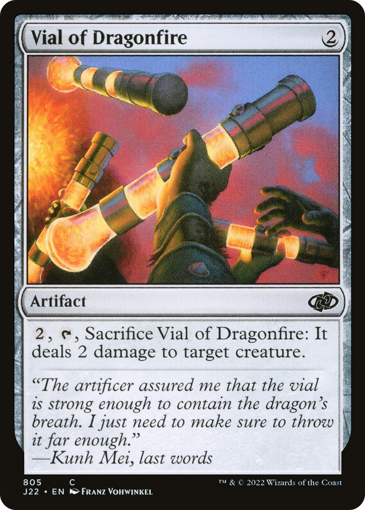 Vial of Dragonfire [Jumpstart 2022] | Deep Dive Games St. Marys