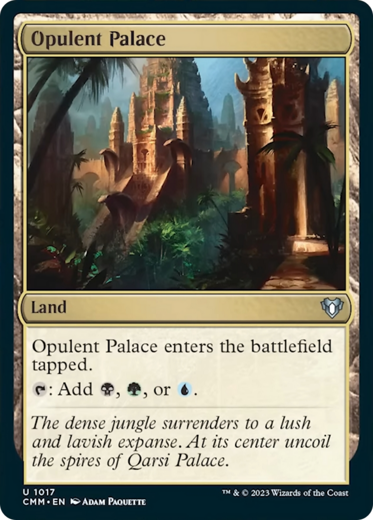 Opulent Palace [Commander Masters] | Deep Dive Games St. Marys