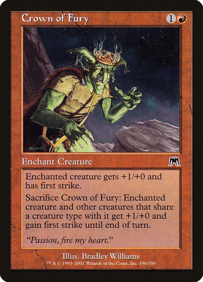 Crown of Fury [Onslaught] | Deep Dive Games St. Marys