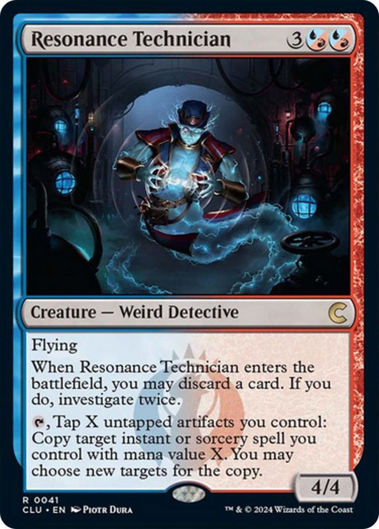 Resonance Technician [Ravnica: Clue Edition] | Deep Dive Games St. Marys