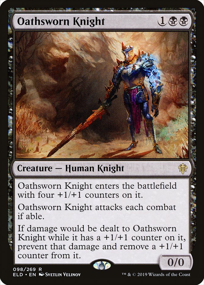 Oathsworn Knight [Throne of Eldraine] | Deep Dive Games St. Marys