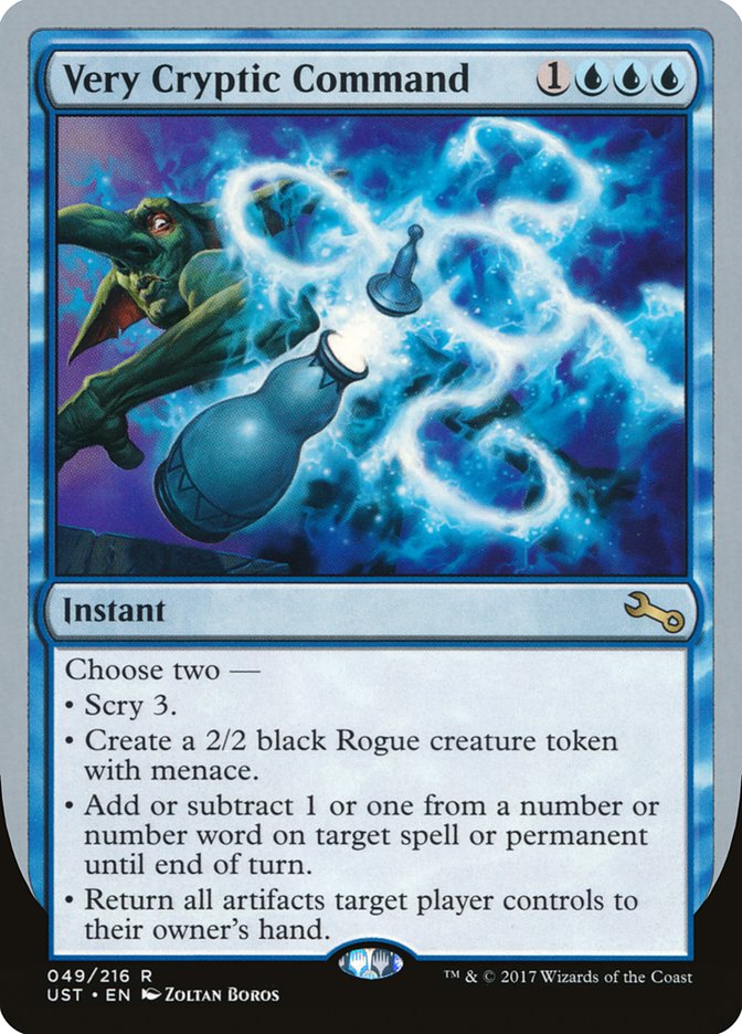 Very Cryptic Command (Scry) [Unstable] | Deep Dive Games St. Marys