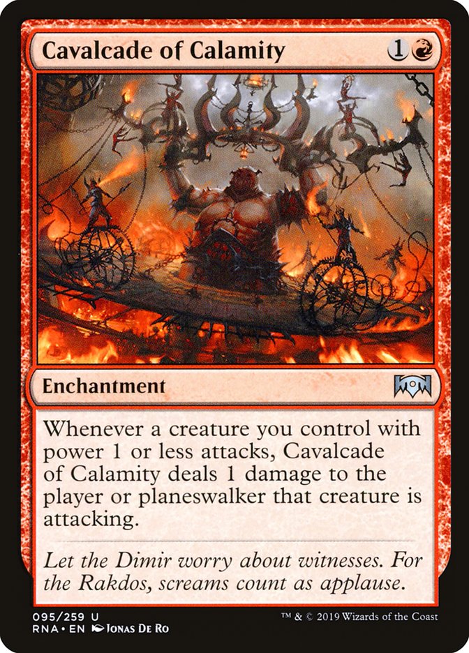 Cavalcade of Calamity [Ravnica Allegiance] | Deep Dive Games St. Marys