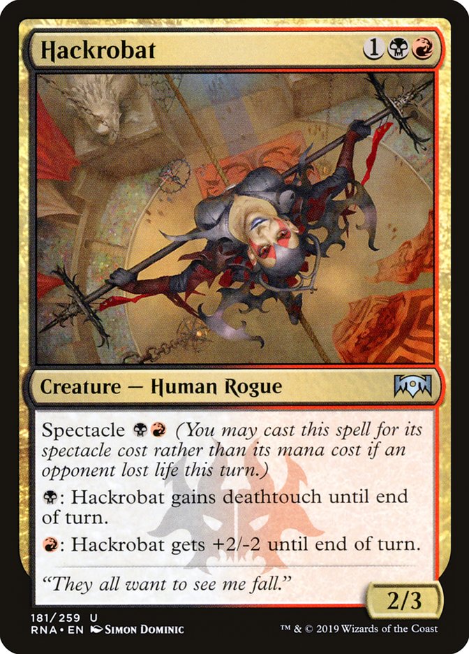 Hackrobat [Ravnica Allegiance] | Deep Dive Games St. Marys