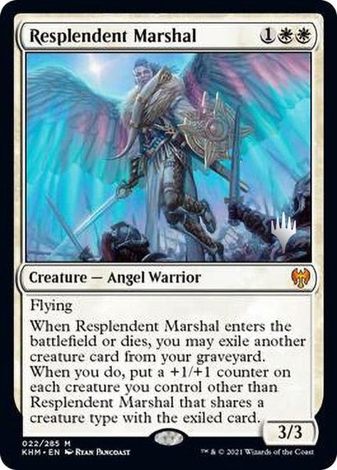 Resplendent Marshal (Promo Pack) [Kaldheim Promos] | Deep Dive Games St. Marys