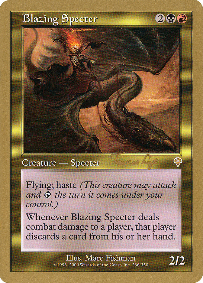 Blazing Specter (Tom van de Logt) [World Championship Decks 2001] | Deep Dive Games St. Marys