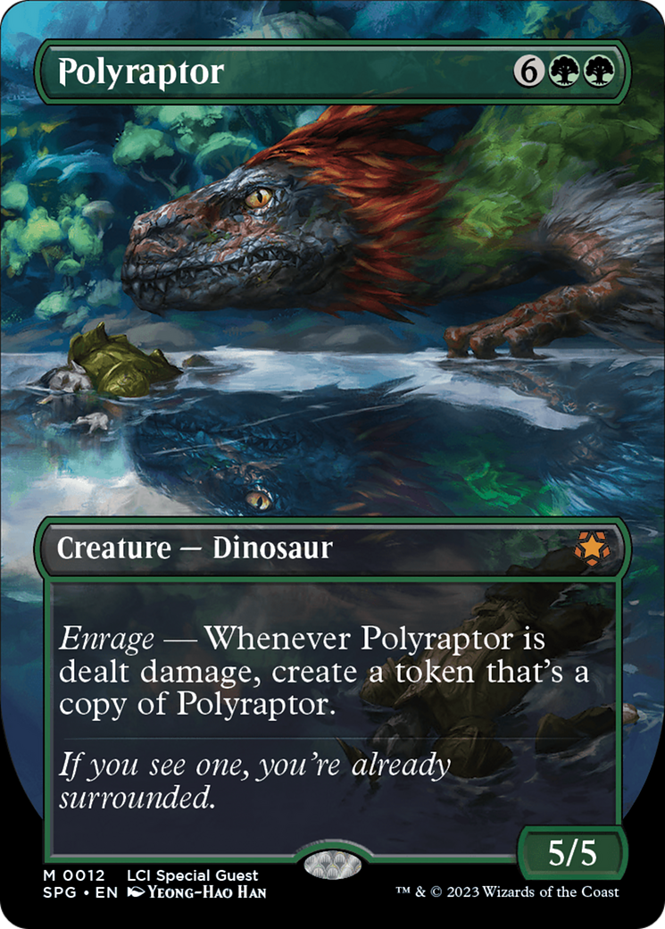 Polyraptor (Borderless) [The Lost Caverns of Ixalan Special Guests] | Deep Dive Games St. Marys