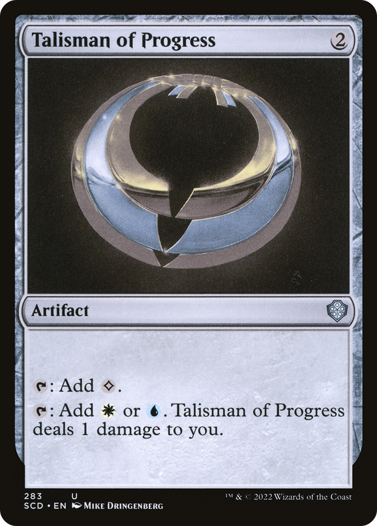 Talisman of Progress [Starter Commander Decks] | Deep Dive Games St. Marys