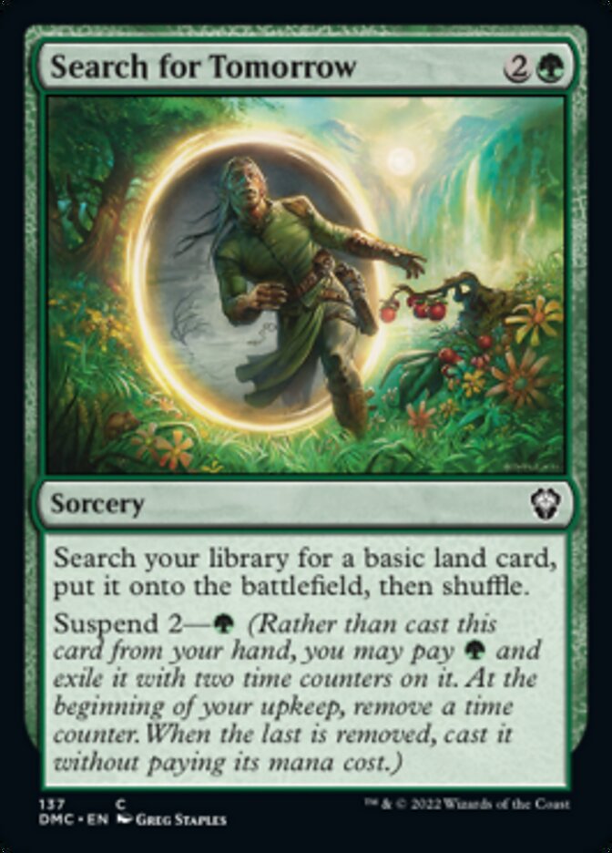 Search for Tomorrow [Dominaria United Commander] | Deep Dive Games St. Marys
