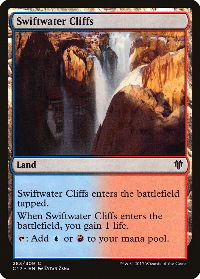 Swiftwater Cliffs [Commander 2017] | Deep Dive Games St. Marys