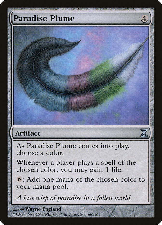 Paradise Plume [Time Spiral] | Deep Dive Games St. Marys