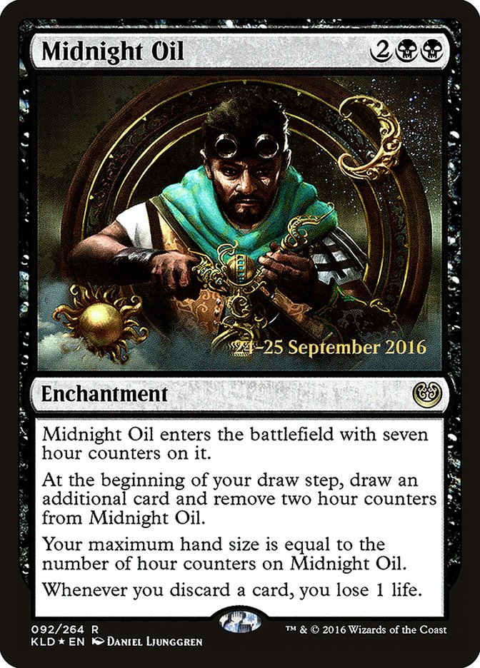 Midnight Oil [Kaladesh Prerelease Promos] | Deep Dive Games St. Marys