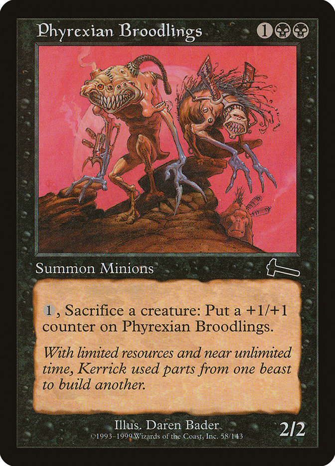 Phyrexian Broodlings [Urza's Legacy] | Deep Dive Games St. Marys