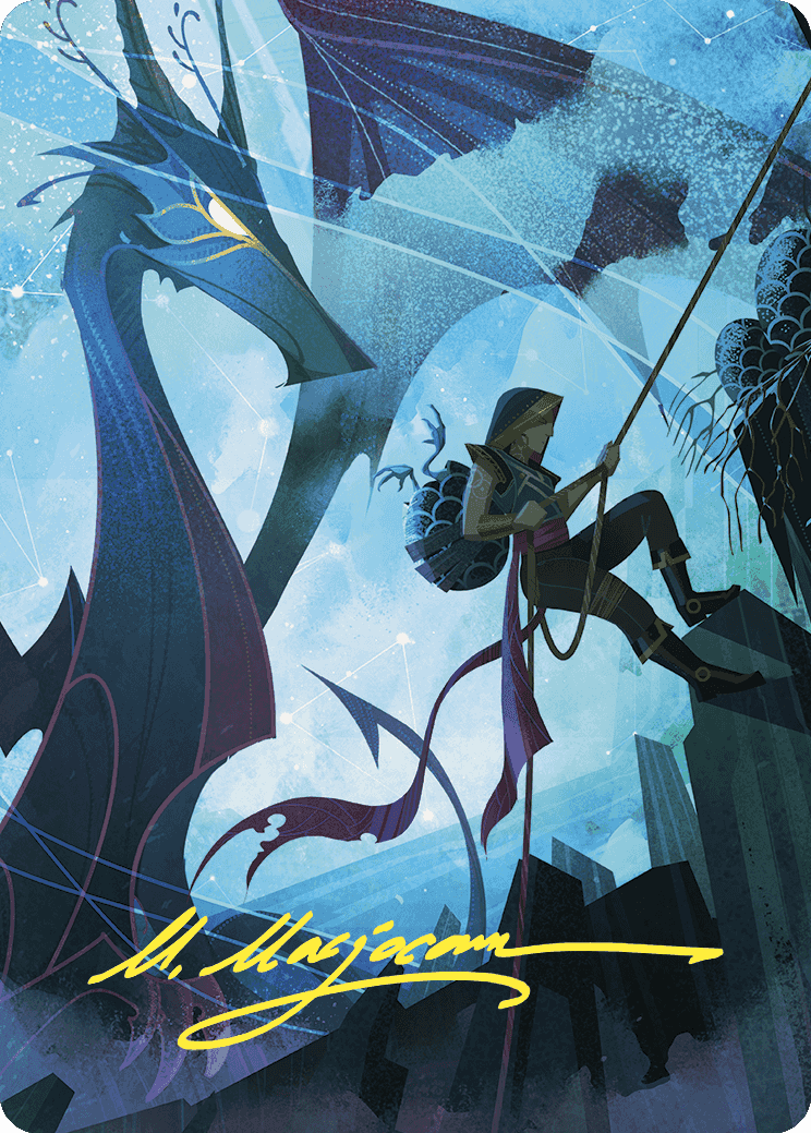 Hatching Plans Art Card (Gold-Stamped Signature) [Wilds of Eldraine Art Series] | Deep Dive Games St. Marys