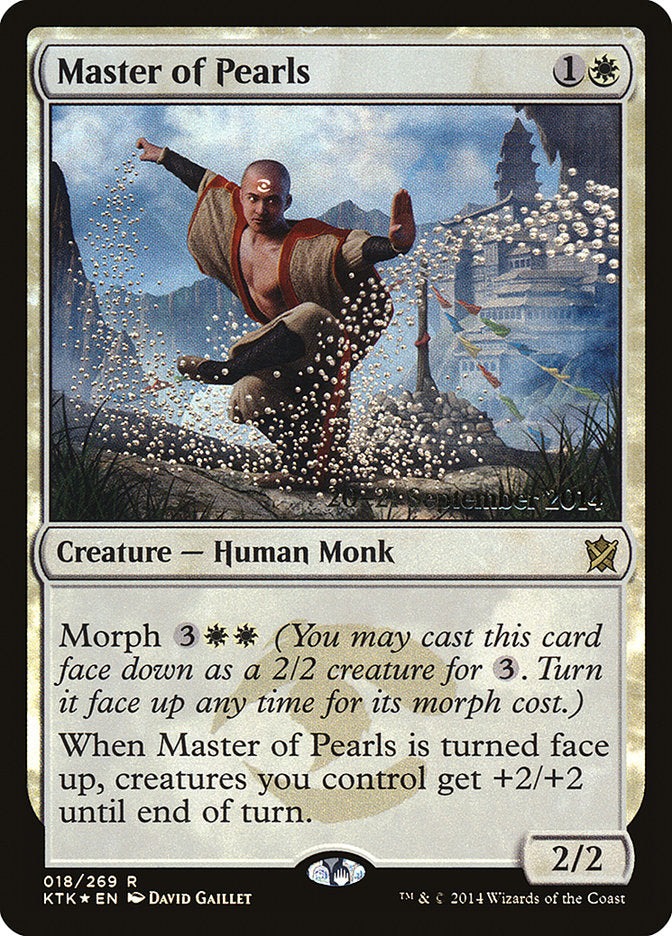 Master of Pearls [Khans of Tarkir Prerelease Promos] | Deep Dive Games St. Marys