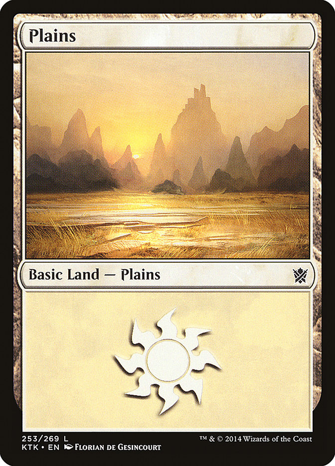 Plains (253) [Khans of Tarkir] | Deep Dive Games St. Marys