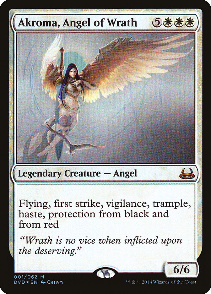 Akroma, Angel of Wrath (Divine vs. Demonic) [Duel Decks Anthology] | Deep Dive Games St. Marys