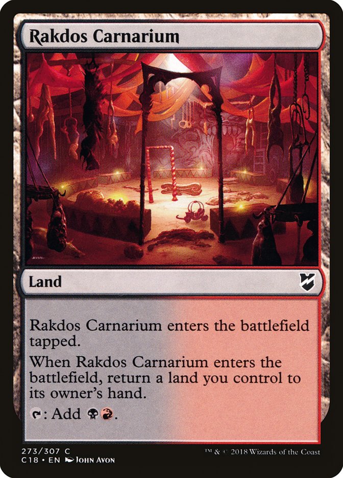 Rakdos Carnarium [Commander 2018] | Deep Dive Games St. Marys