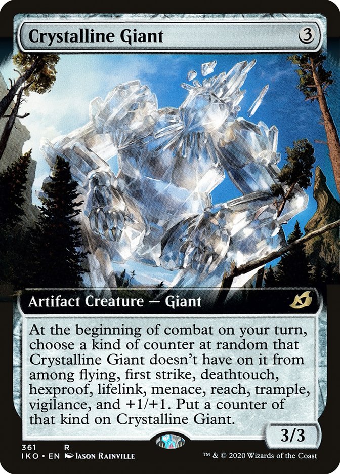 Crystalline Giant (Extended Art) [Ikoria: Lair of Behemoths] | Deep Dive Games St. Marys