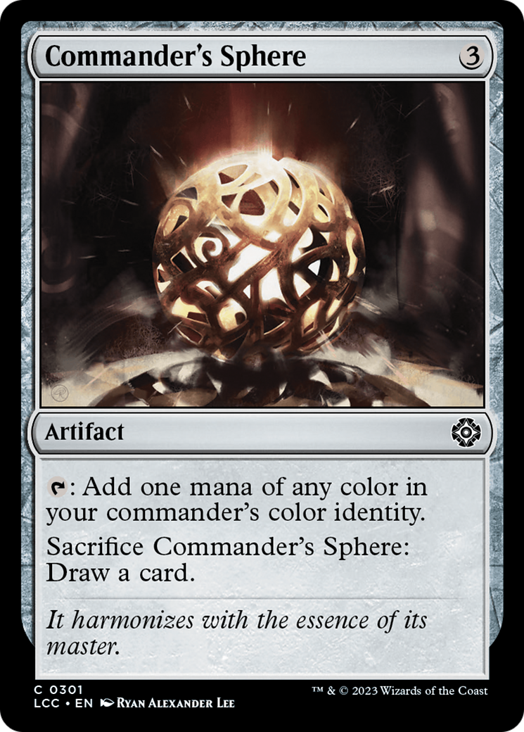 Commander's Sphere [The Lost Caverns of Ixalan Commander] | Deep Dive Games St. Marys