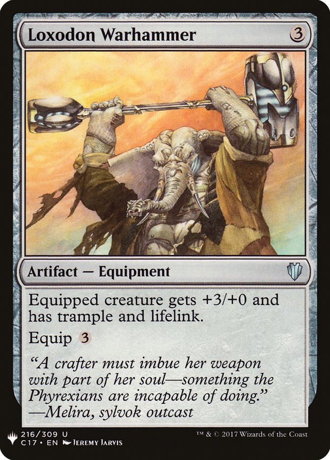 Loxodon Warhammer [Mystery Booster] | Deep Dive Games St. Marys