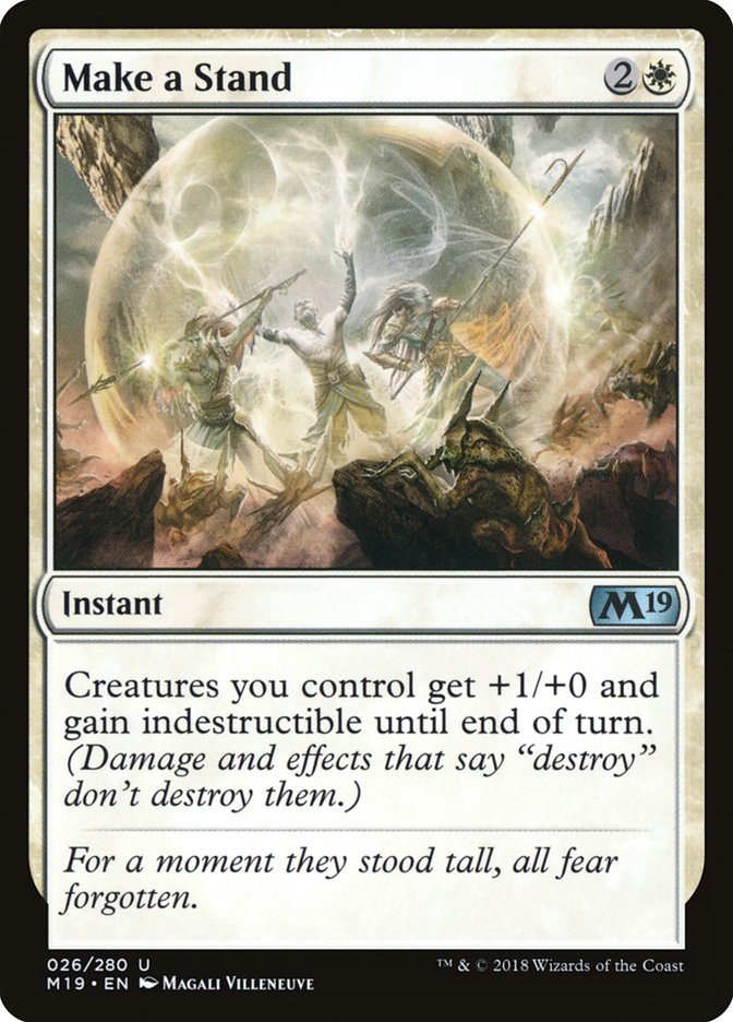 Make a Stand [Core Set 2019] | Deep Dive Games St. Marys