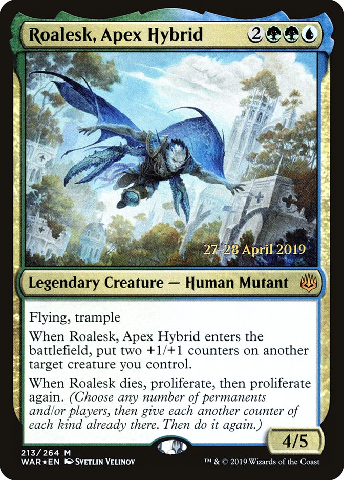 Roalesk, Apex Hybrid [War of the Spark Prerelease Promos] | Deep Dive Games St. Marys