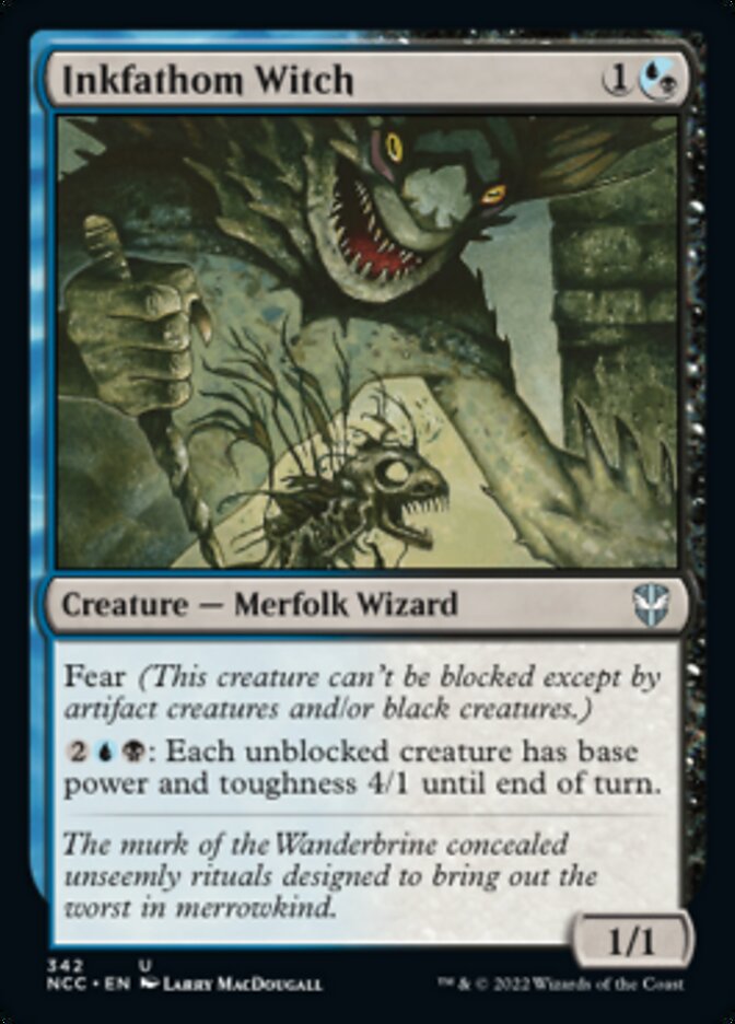 Inkfathom Witch [Streets of New Capenna Commander] | Deep Dive Games St. Marys