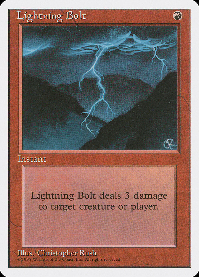 Lightning Bolt [Fourth Edition] | Deep Dive Games St. Marys