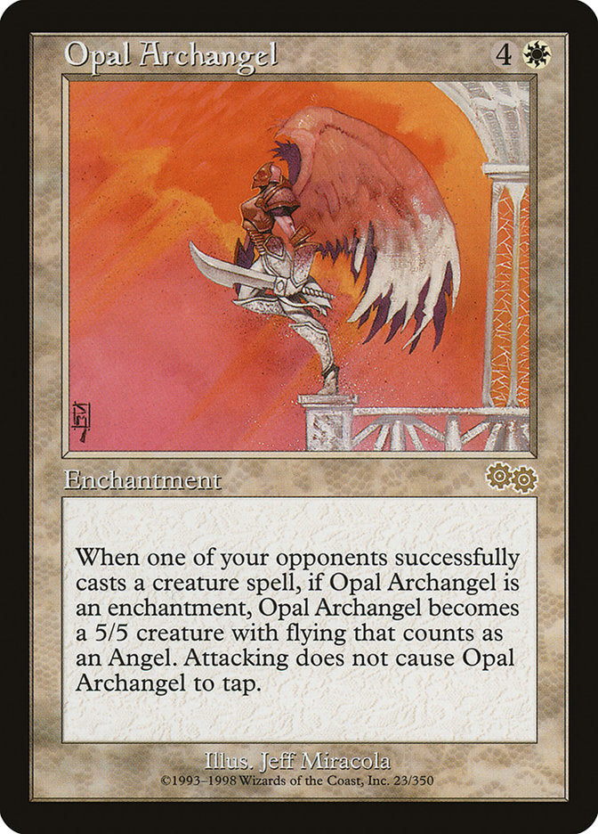 Opal Archangel [Urza's Saga] | Deep Dive Games St. Marys