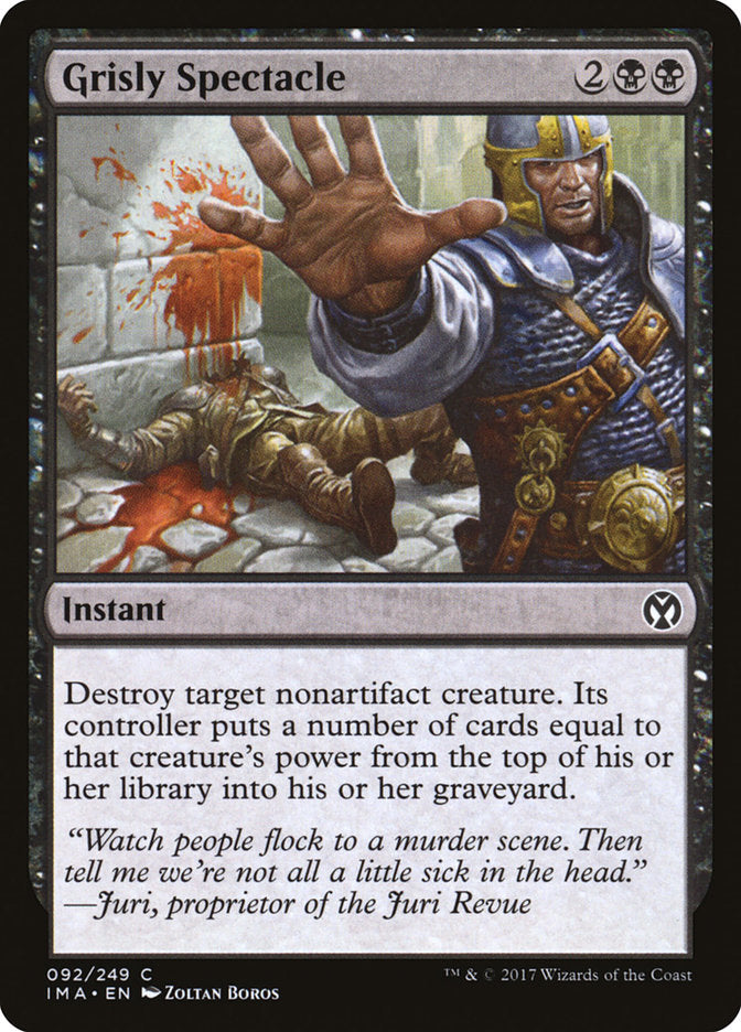 Grisly Spectacle [Iconic Masters] | Deep Dive Games St. Marys