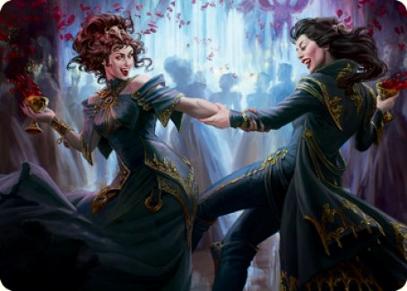 Falkenrath Celebrants 1 Art Card [Innistrad: Crimson Vow Art Series] | Deep Dive Games St. Marys