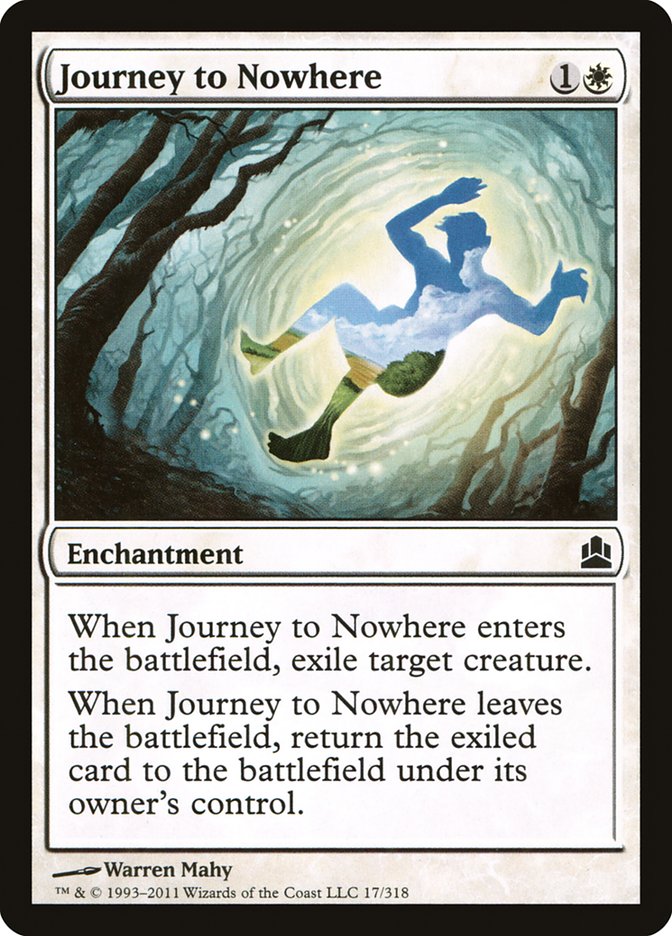 Journey to Nowhere [Commander 2011] | Deep Dive Games St. Marys