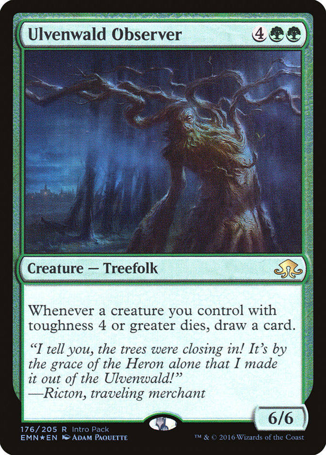 Ulvenwald Observer (Intro Pack) [Eldritch Moon Promos] | Deep Dive Games St. Marys