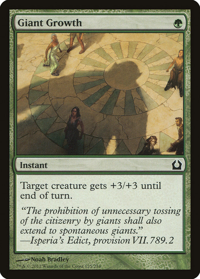 Giant Growth [Return to Ravnica] | Deep Dive Games St. Marys