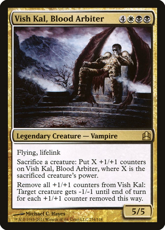 Vish Kal, Blood Arbiter [Commander 2011] | Deep Dive Games St. Marys