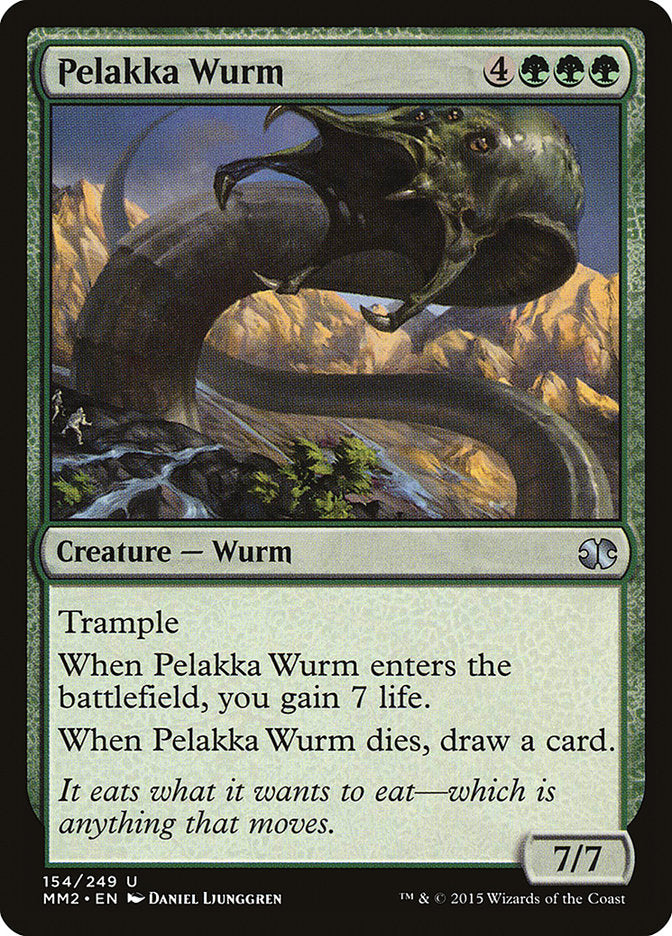 Pelakka Wurm [Modern Masters 2015] | Deep Dive Games St. Marys