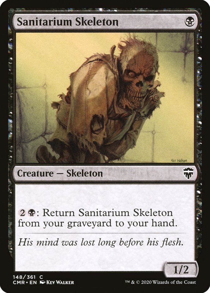 Sanitarium Skeleton [Commander Legends] | Deep Dive Games St. Marys