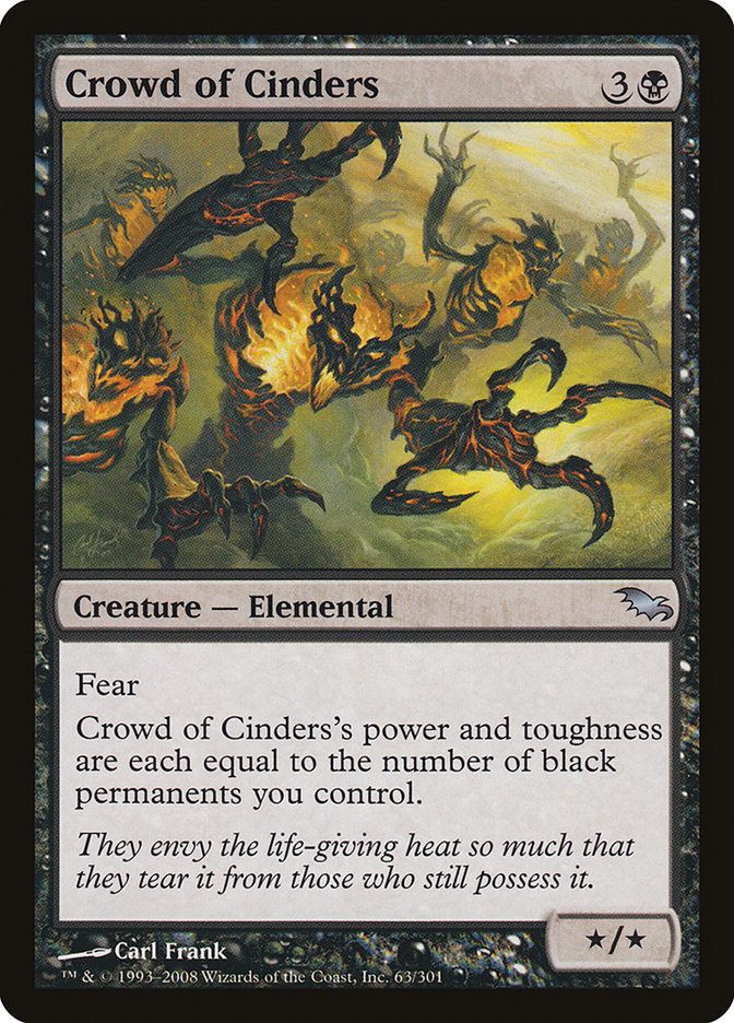Crowd of Cinders [Shadowmoor] | Deep Dive Games St. Marys