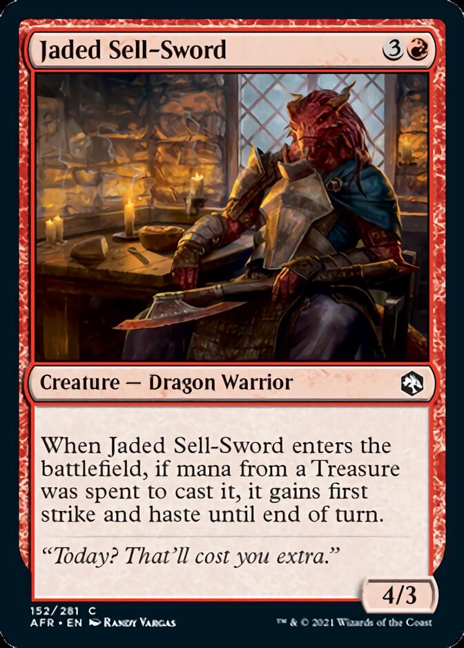 Jaded Sell-Sword [Dungeons & Dragons: Adventures in the Forgotten Realms] | Deep Dive Games St. Marys