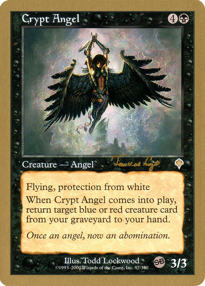 Crypt Angel (Tom van de Logt) (SB) [World Championship Decks 2001] | Deep Dive Games St. Marys