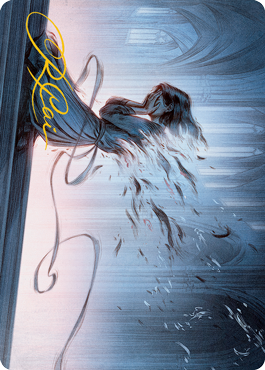 Fading Hope Art Card (Gold-Stamped Signature) [Innistrad: Midnight Hunt Art Series] | Deep Dive Games St. Marys