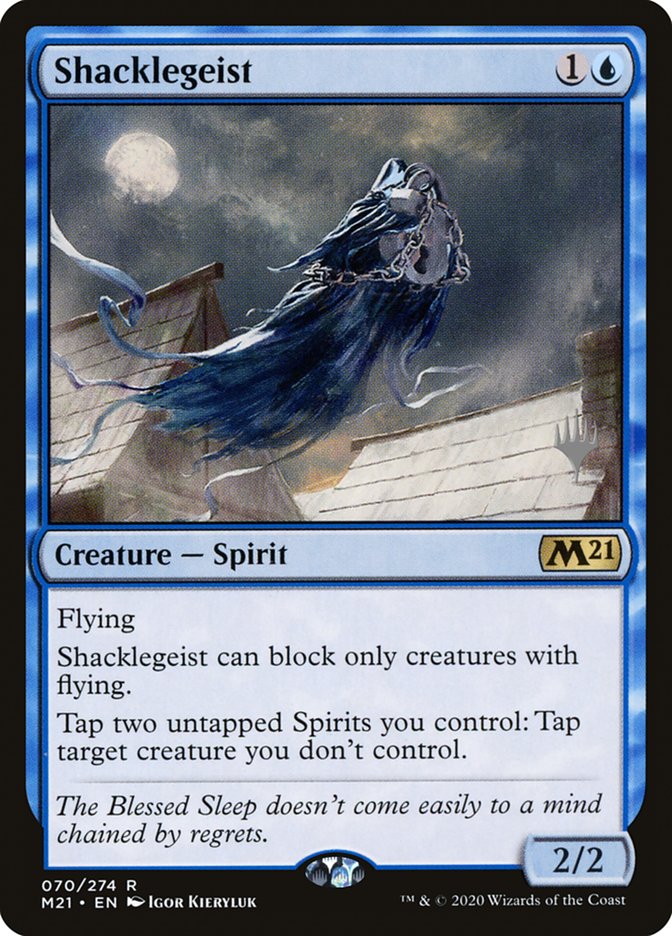 Shacklegeist (Promo Pack) [Core Set 2021 Promos] | Deep Dive Games St. Marys