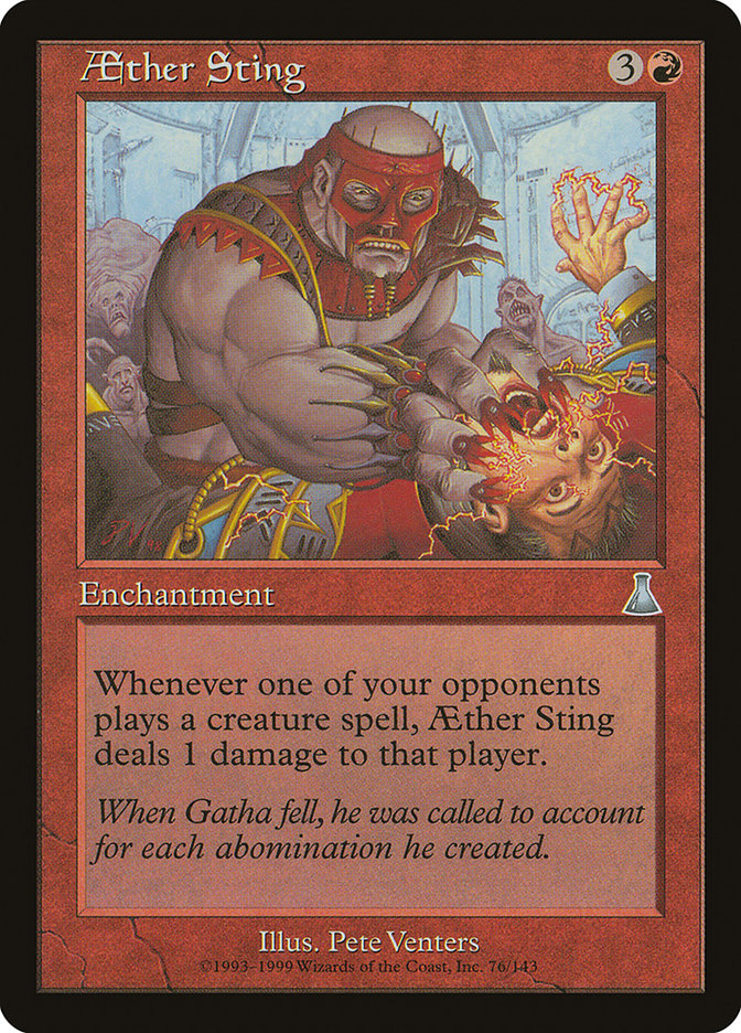 Aether Sting [Urza's Destiny] | Deep Dive Games St. Marys