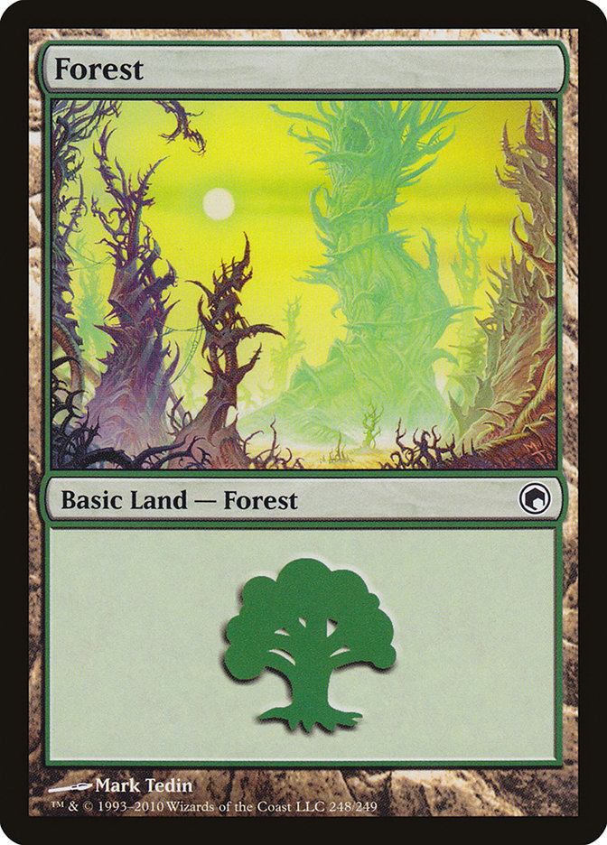 Forest (248) [Scars of Mirrodin] | Deep Dive Games St. Marys