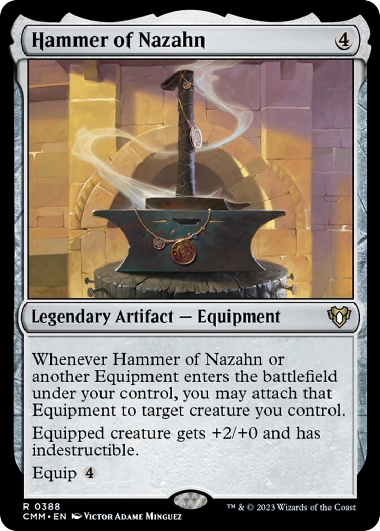 Hammer of Nazahn [Commander Masters] | Deep Dive Games St. Marys