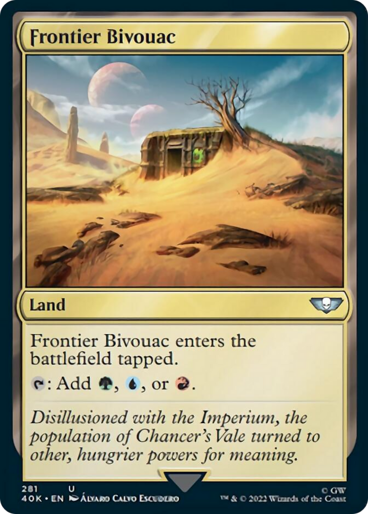 Frontier Bivouac [Warhammer 40,000] | Deep Dive Games St. Marys